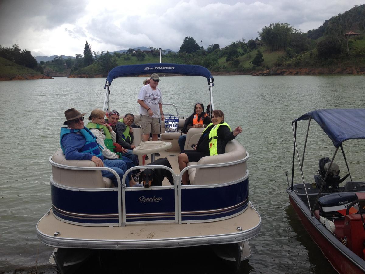 Guatapé Casa Finca Tipica The Lake Hotel מראה חיצוני תמונה